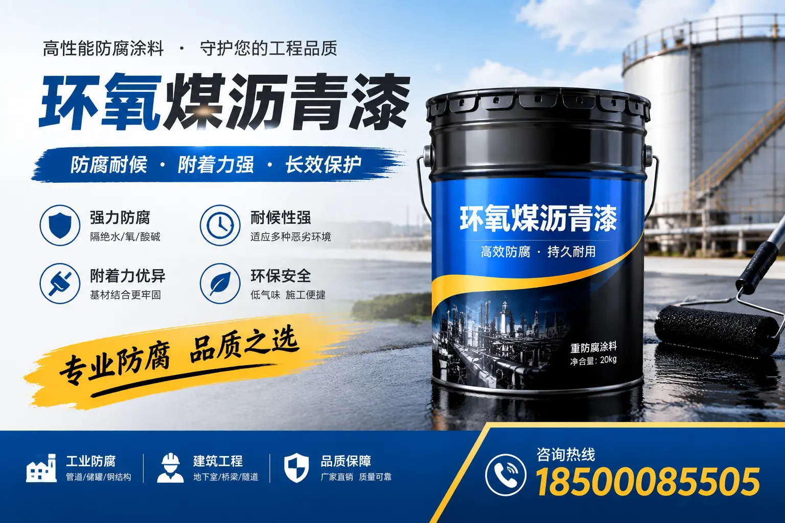如何选择适合的环氧煤沥青漆？临沧市场选型指南
